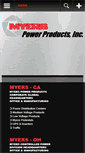 Mobile Screenshot of myerspower.com